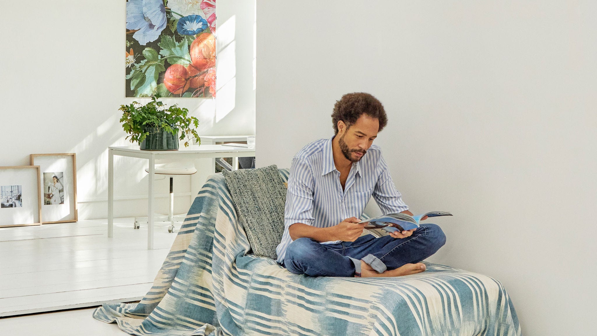 Aparat de aer condiționat compact instalat într-o cameră mică