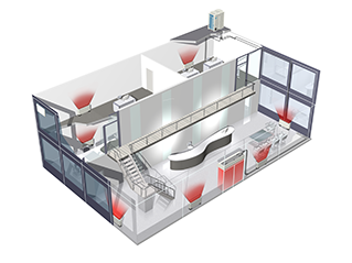 VRV heat pump + Biddle air curtain - building.tif
