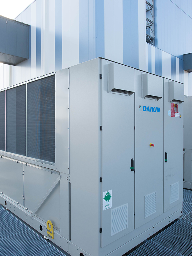Pompă de căldură pentru sisteme aplicate sau agregat de răcire Daikin