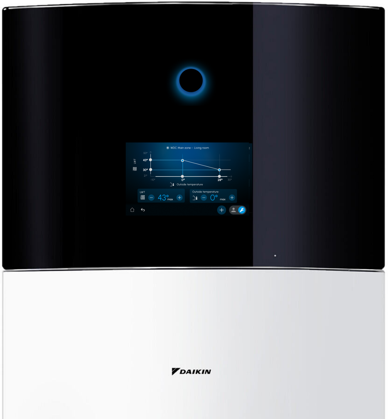 MMI cu ecran tactil color de 5" pentru Daikin Altherma